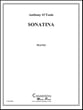 Sonatina piano sheet music cover